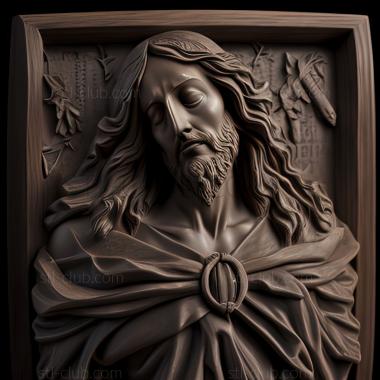 3D model st jesus (STL)